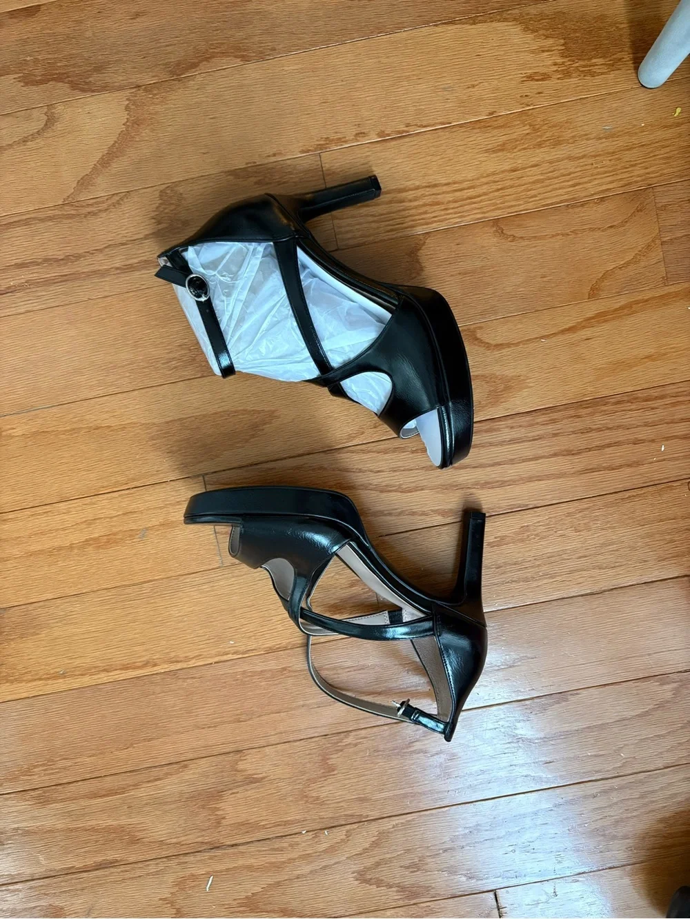 Naturalizer Alicia Black Platform Sandals